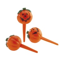 Cupcake toppers zucca di Halloween 7 cm - Dekora - 72 unità