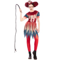 Costume da clown vintage per donna