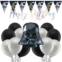 Pacchetto decorazioni per festa di Star Wars - 22 pezzi