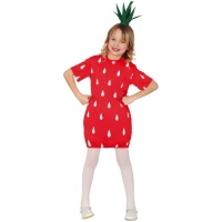Costume fragola da bambina