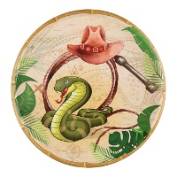 Piatti da esploratore da 22,5 cm - 10 pezzi