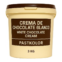 Crema di cioccolato bianco da 3 kg - Pastkolor