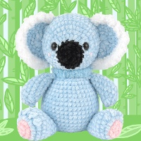 Kit Amigurumi - Fuzzy il koala - DMC
