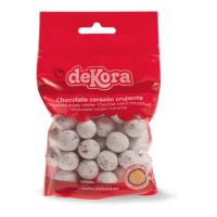 Palline di cioccolato bianco opaco 100 g - Dekora