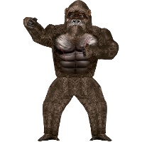 Costume da gorilla gonfiabile per adulti
