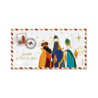 Tovagliolo di 20 x 11 cm dei Re Magi - 20 unità