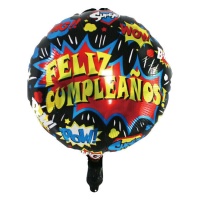 Palloncino Happy Birthday Fumetto 45 cm