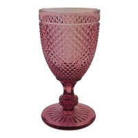 Tazza incisa rosa da 330 ml - 1 pezzo