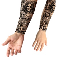 Tatuaggio temporaneo di Catrina