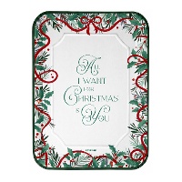 Vassoio di 34 X 25 cm di All I Want for Christmas Is You - 2 unità