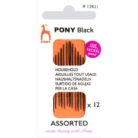 Aghi da cucito assortiti - Pony - 12 pz.