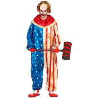 Costume da clown assassino americano