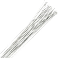 Filo per fiori bianco calibro 30 - Culpitt - 50 pz.