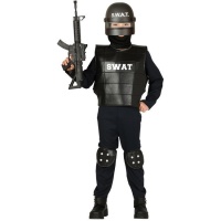 Costume da poliziotto d'assalto Swat per bambini
