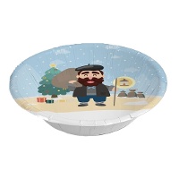 Ciotole di Olentzero 17,5 cm - 6 pezzi
