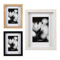 Cornice Margarita in bianco e nero per foto 10 x 15 cm - DCasa