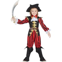 Costume da pirata corsaro inglese per bambini
