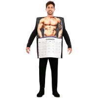 Costume calendario uomo sexy per adulti