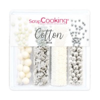 Mix sprinkles assortiti Cotton da 61 gr - Scrapcooking