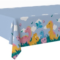 Tovaglia Dino Friends da 1,21 x 2,23 m