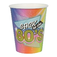 Bicchieri anni '80 da 270 ml - 10 pezzi