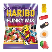 Sacchetto assortito di caramelle gommose - Haribo Funky mix - 100 grammi