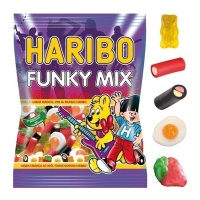 Sacchetto assortito di caramelle gelatinose - Haribo Funky mix - 100 g