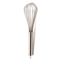 Frusta in acciaio inox da 35 cm - Decora