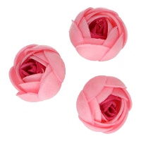 Ostie a forma di rosa di 3,5 cm - FunCakes - 6 pezzi