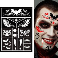 Modello di trucco da vampiro