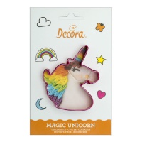 Taglia unicorno 10 x 9 cm - Decorare