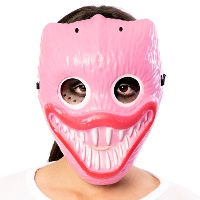 Maschera di Huggy Wuggy rosa