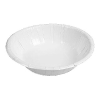 Piatti rotondi di cartone bianco da 17 cm - 25 pezzi