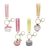 Portachiavi con figura divertente di sushi - 1 unità