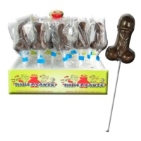 Lecca-lecca di cioccolato a forma di pene - 1 pz.