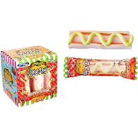 Marshmallow a forma di hot dog 18 g - 20 pezzi