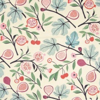 Tessuto in tela di cotone Figs & Cherries - Katia