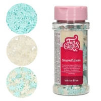 Sprinkles fiocchi di neve da 50 g - FunCakes