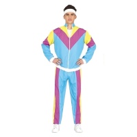 Costume da ginnasta anni '80 da ragazzo