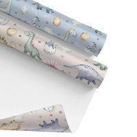 Carta da regalo con dinosauri neonati - 1 unità