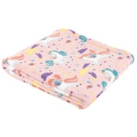 Coperta di Unicorni 1,50 x 1,25 m