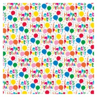 Carta da regalo Happy Birthday con palloncini 0,76 x 1,52 m