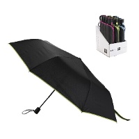 Ombrello antivento in fibra da 55 x 90 cm - 1 unità