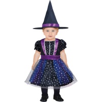 Costume da strega della notte stellata per bambini