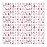 Carta da regalo Pink Elefantino Floral 76,2 x 1,52 m - 1 unità