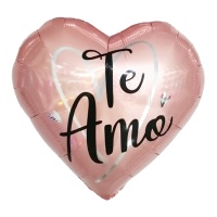 Palloncino con cuore rosa I love you 43 cm