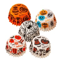 Capsule per dolcetti di Halloween di 2,7 cm - 100 unità