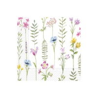 Tovaglioli fiori di primavera da 16,5 x 16,5 cm - 20 unità