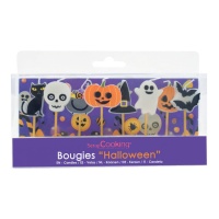 Confezione di candele di Halloween da 8 cm - 8 unità