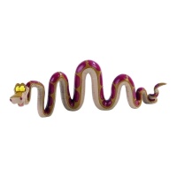 Figura di serpente Kaa da 13 cm per torta